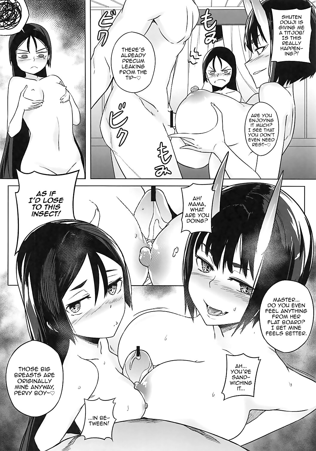 Hentai Manga Comic-Loli Raikou and Onee Shuten-Read-18